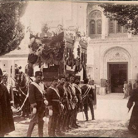 عکس/ تابوت ناصرالدین شاه