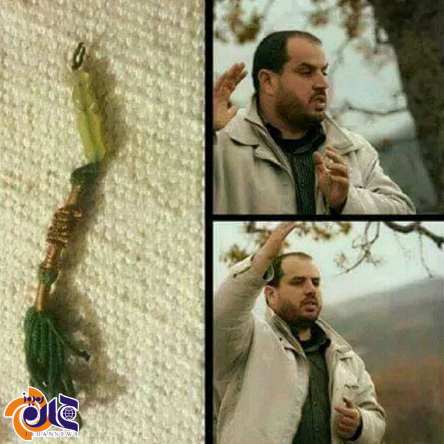 عکس/ تسبیح فرمانده 