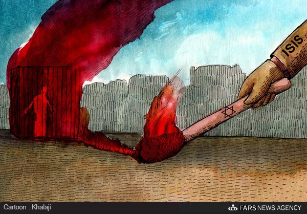 کاریکاتور/ کبریت پر خطر داعش