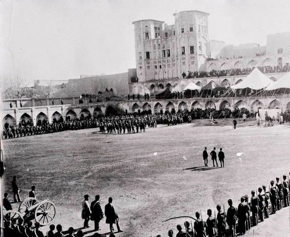 عکس/میدان رژه (طهران) دوره قاجار