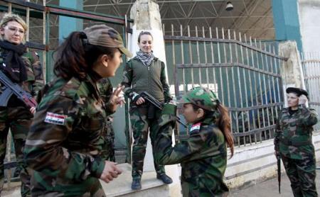 عکس/ زنان در ارتش سوریه