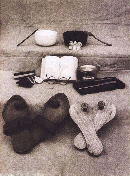 عکس/ دارایی گاندی پس از مرگ