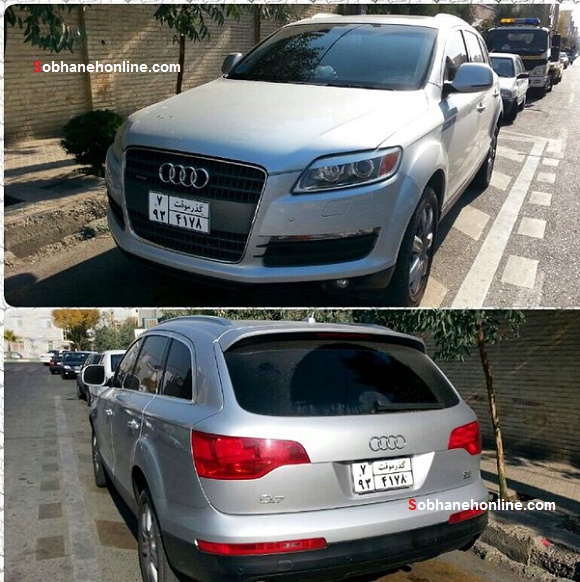 عکس/ اولین آئودی شاسی بلند در ایران