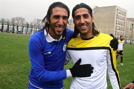 عکس/ جاسم کرار در کنار بدل ایرانی‎اش