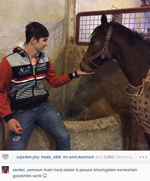 عکس/ پسر خوشکل سردار آزمون! عکس/ پسر خوشکل سردار آزمون!