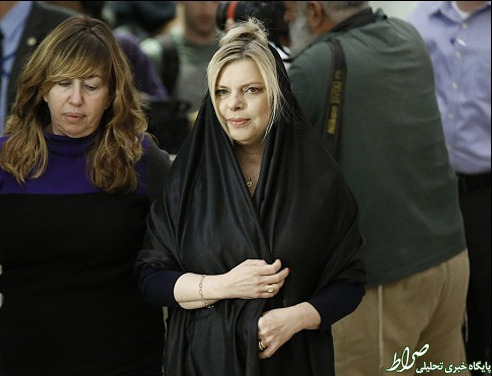 عکس/ همسر محجبه نتانیاهو!