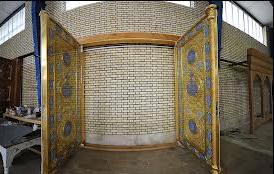 عکس/درهای باب‌القبله امام موسی‌بن‌جعفر(ع)