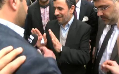 تکذیب مصاحبه احمدینژاد با BBC +عکس تکذیب مصاحبه احمدینژاد با BBC +عکس