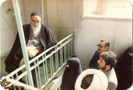 عکس منتشر نشده امام خمینی (ره) عکس منتشر نشده امام خمینی (ره)