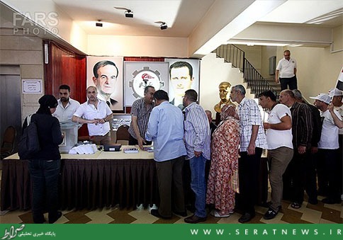 تصاویر/ انتخابات ریاست جمهوری در سوریه