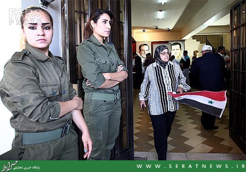تصاویر/ انتخابات ریاست جمهوری در سوریه