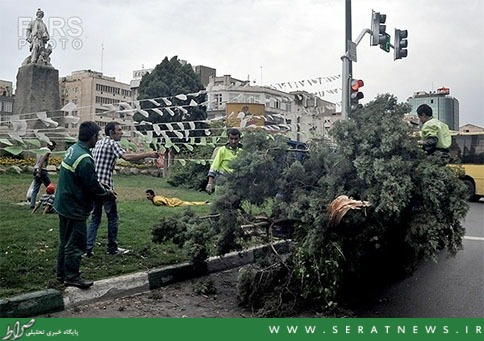 طوفان بینام تهران از کجا آمد؟ طوفان بینام تهران از کجا آمد؟