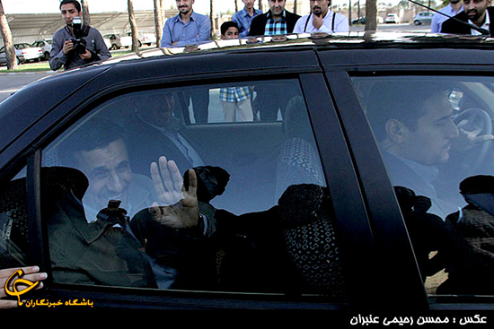 تصاویر/ جدیدترین استقبال از احمدی نژاد