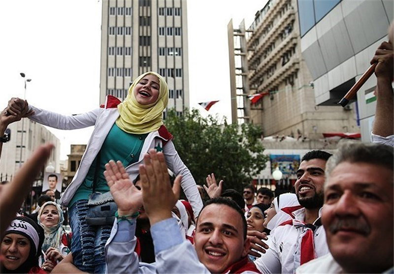 تصاویر/ جشن پیروزی بشار اسد