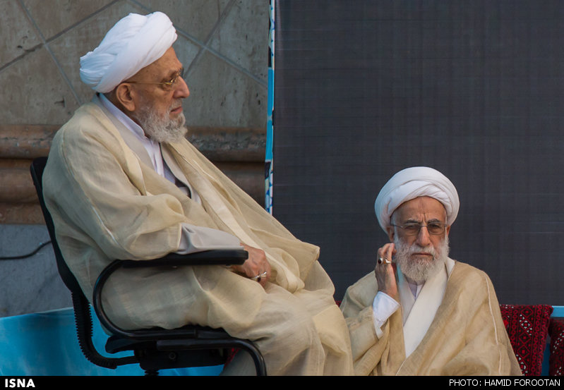 تصاویر/ رئیس خبرگان پیش از عارضه قلبی