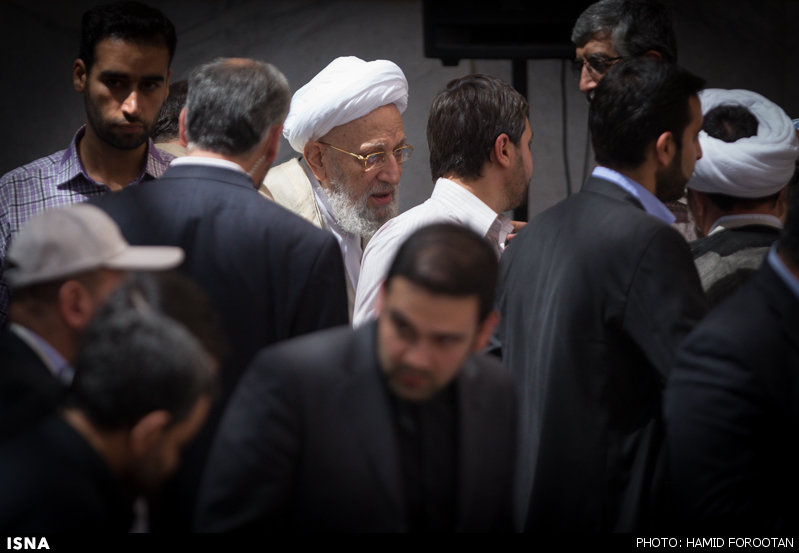 تصاویر/ رئیس خبرگان پیش از عارضه قلبی