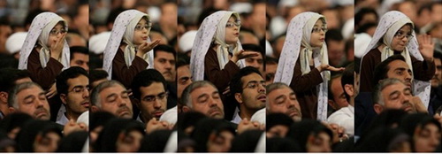 عکس/ عشق کودکانه به رهبر انقلاب