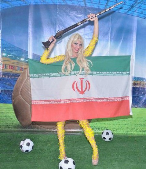 تصاویر/ توهین به ایران در جام جهانی