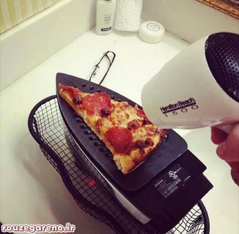 عکس/ کاربرد جالب سشوار!