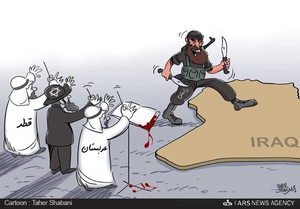 کاریکاتور/ رهبران ارکستر جنایات داعش!