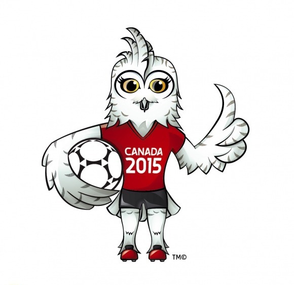 عکس/ نماد جام‌جهانی 2015 زنان