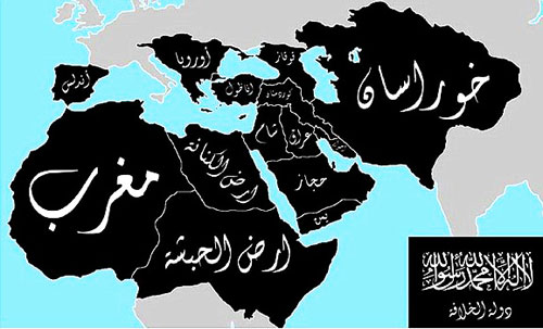عکس/ نقشه دولت داعش