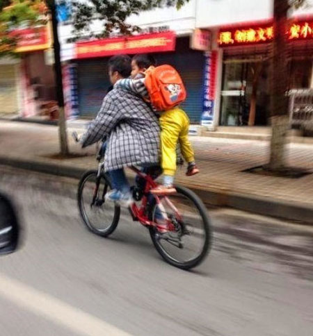 عکس/ سرویس مدرسه چینی!