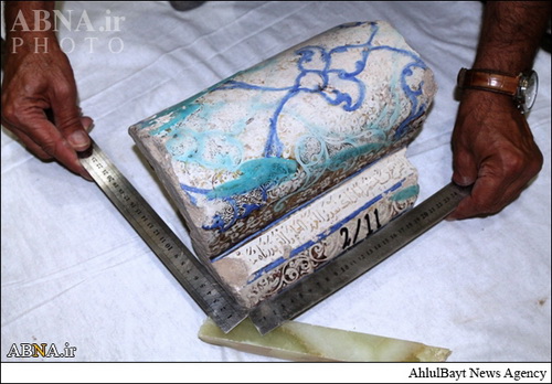 كتيبه ۸۰۰ ساله حرم امام علی(ع)+تصاویر كتيبه ۸۰۰ ساله حرم امام علی(ع)+تصاویر