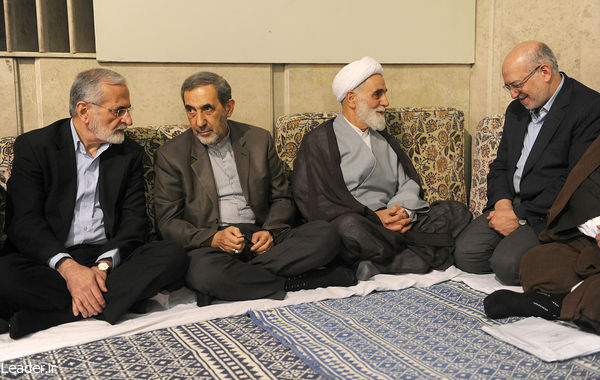 تصاویر/ حاشیه دیدار مسوولان نظام با مقام معظم رهبری