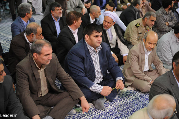 تصاویر/ حاشیه دیدار مسوولان نظام با مقام معظم رهبری