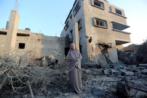 تصاویر/ غزه، زیر آتش صهیونیست‌ها