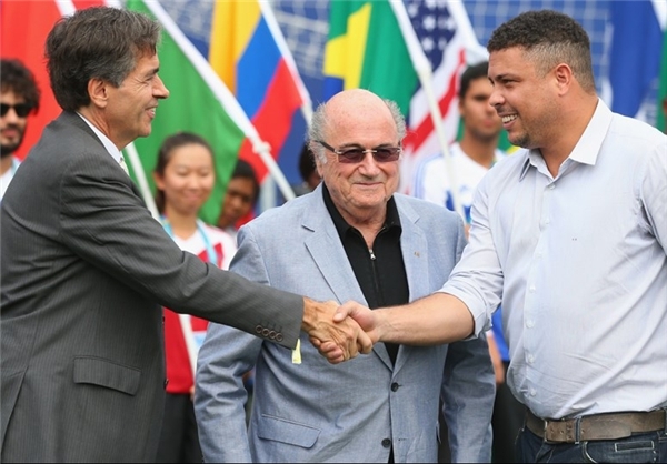 عکس/خوشامدگویی بلاتربه ستاره برزیل