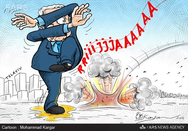 کاریکاتور/ رجزخوانی آژیری نتانیاهو