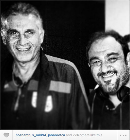 عکس/ مهران غفوریان در کنار کی‌روش