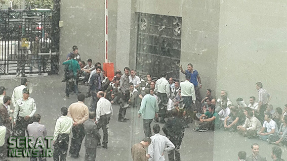 درگیری در تجمع اعتراضی کارکنان مترو +تصاویر