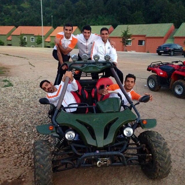 عکس/ خودروی عجیب بازیکنان سایپا