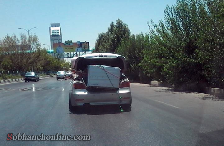 عکس/ وانت BMW در خیابان های تهران!