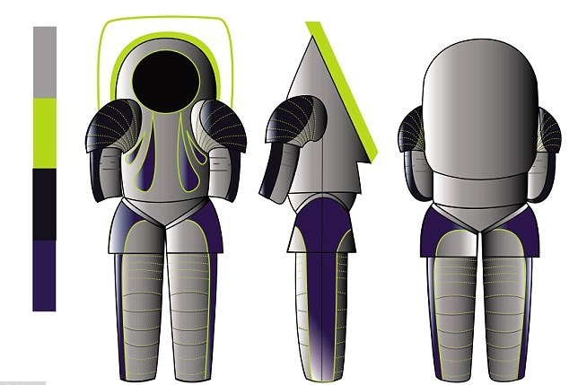 عجیب‌ترین لباس فضایی+ تصاویر