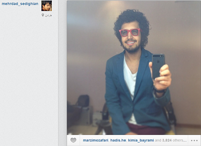 عکس/ تیپ متفاوت پسر مدینه