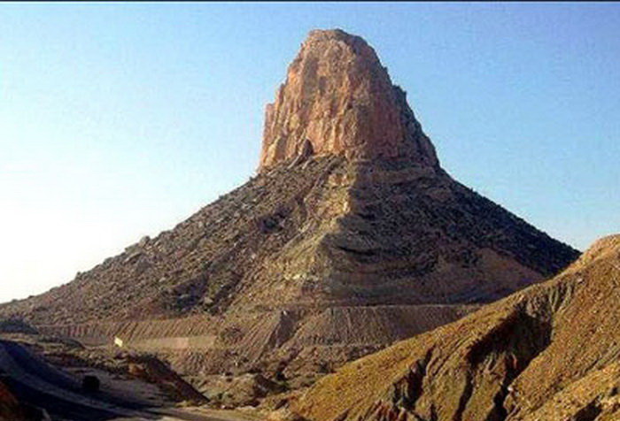 عجیب‌ترین کوه جهان در ایران+عکس