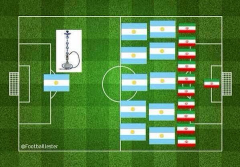 تحلیل طنز بازی ایران و آرژانتین در رسانه‌های خارجی/تصاویر(خبر گوشه قرمز)