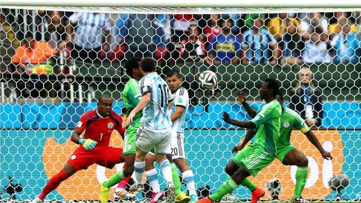 گزارش تصویری/ دیدار آرژانتین - نیجریه