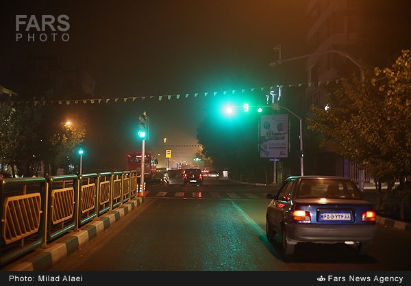 تصاویر/ هوای غبار آلود تهران