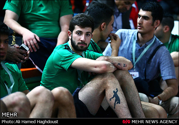 عکس/ خالکوبی جالب بازیکن هندبالیست