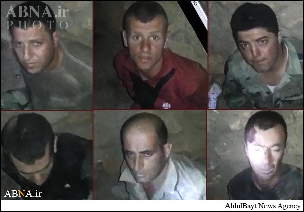 عکس/ اسرای لبنانی در دست داعش