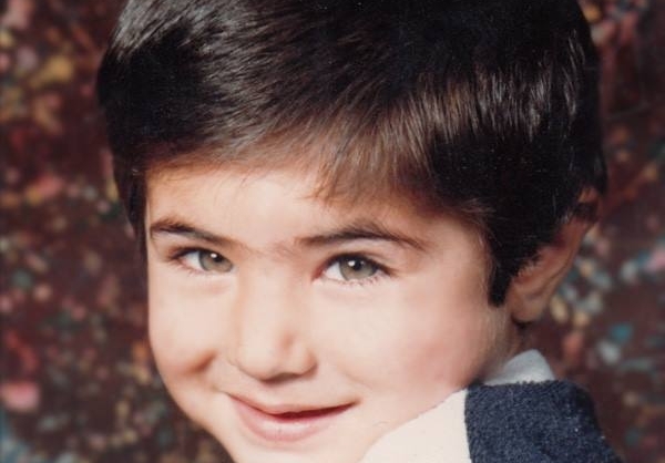 عکس/ محمد علیزاده در کودکی