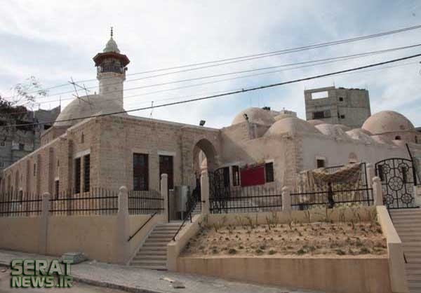 زیارتگاه جد پیامبر(ص) در نوار غزه زیارتگاه جد پیامبر(ص) در نوار غزه