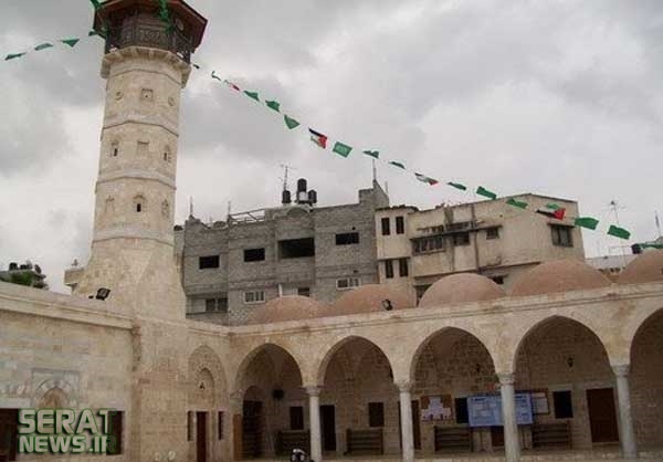 زیارتگاه جد پیامبر(ص) در نوار غزه زیارتگاه جد پیامبر(ص) در نوار غزه