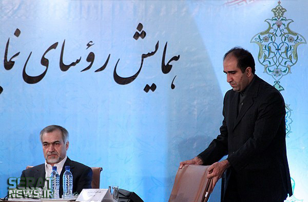 عکس/ برادر روحانی در همایش وزارت خارجه