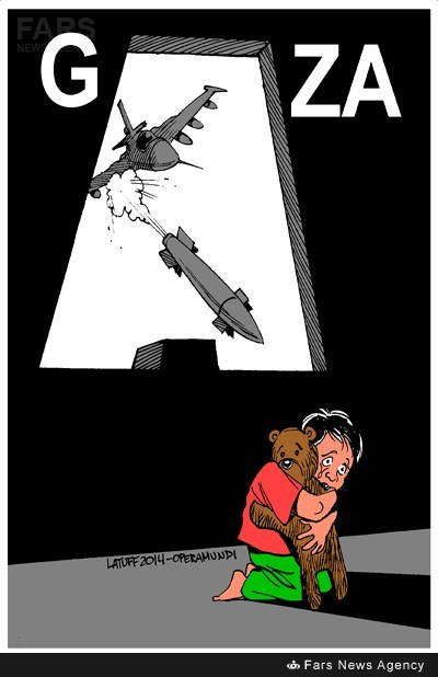 کاریکاتور/ کودک کشی اسرائیل